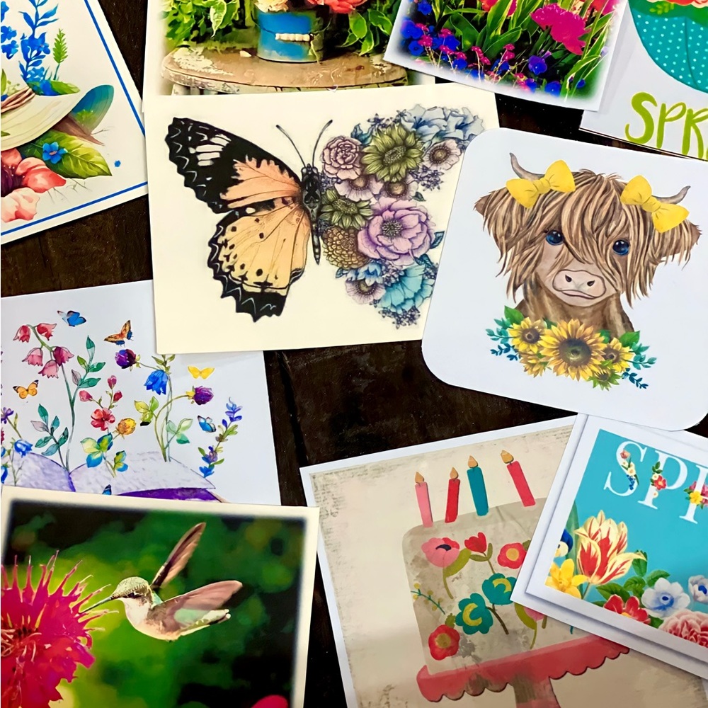 Spring Bag - Collection Of 60 Spring Mini Prints - Picture 8 of 10
